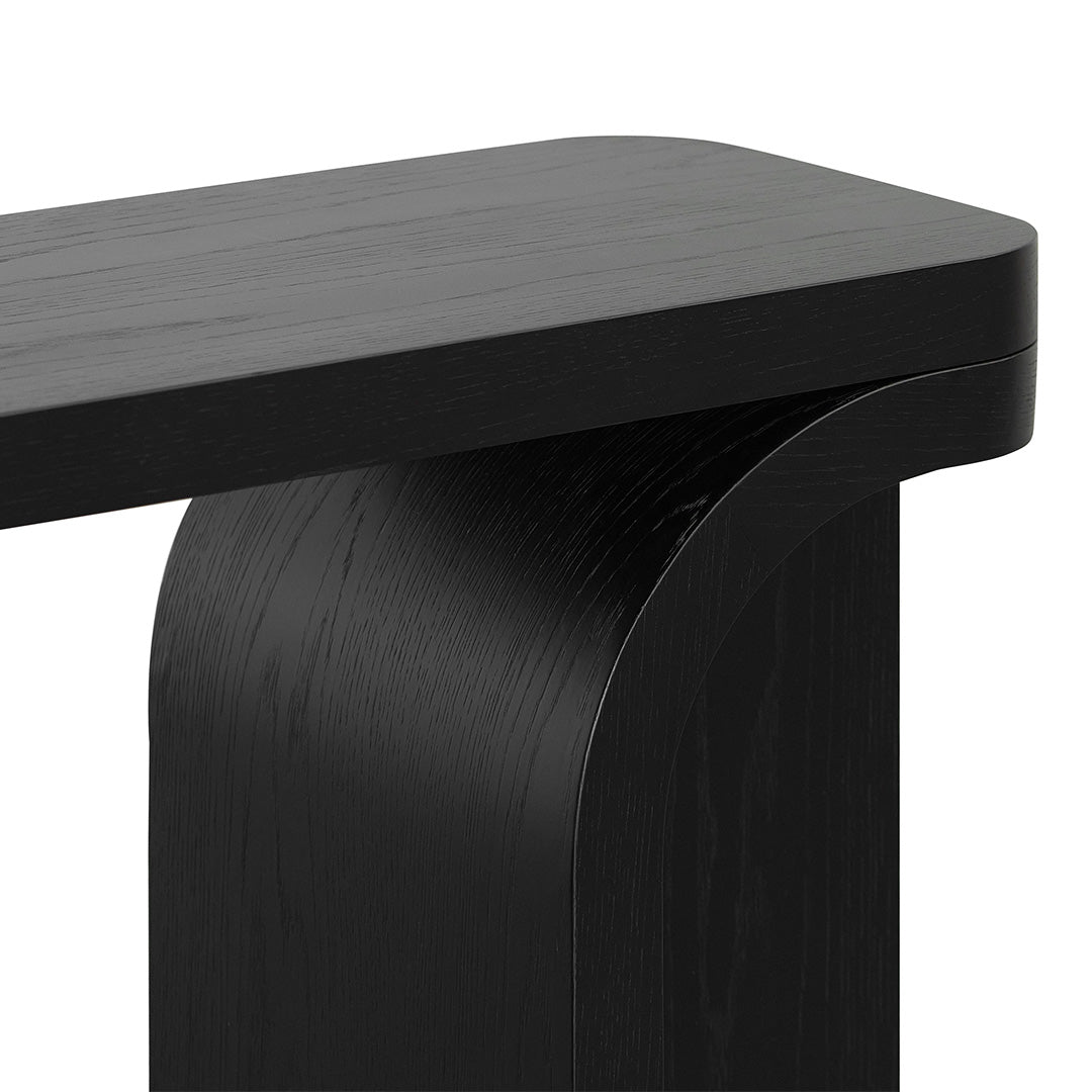 Ex Display - Hamish 1.5m Console Table - Black Oak Console Table Century-Core   