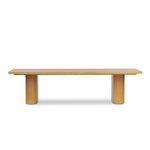 Ex Display - Kathleen 3m Elm Dining Table - Natural Dining Table Nicki-Core