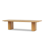 Ex Display - Kathleen 3m Elm Dining Table - Natural Dining Table Nicki-Core