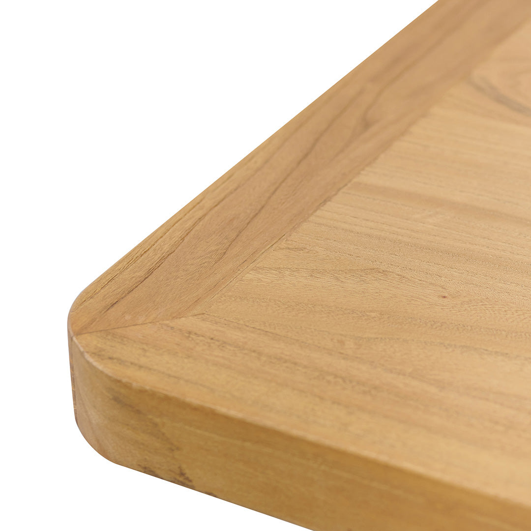 Ex Display - Kathleen 3m Elm Dining Table - Natural Dining Table Nicki-Core