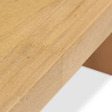 Ex Display - Kathleen 3m Elm Dining Table - Natural Dining Table Nicki-Core