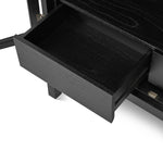 Vinter Glass Cabinet - Full Black Display Cabinet Nicki-Core   