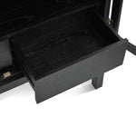 Vinter Glass Cabinet - Full Black Display Cabinet Nicki-Core   