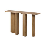 Nestor 1.6m Wooden Console Table - Natural - Last One Console Table Nicki-Core