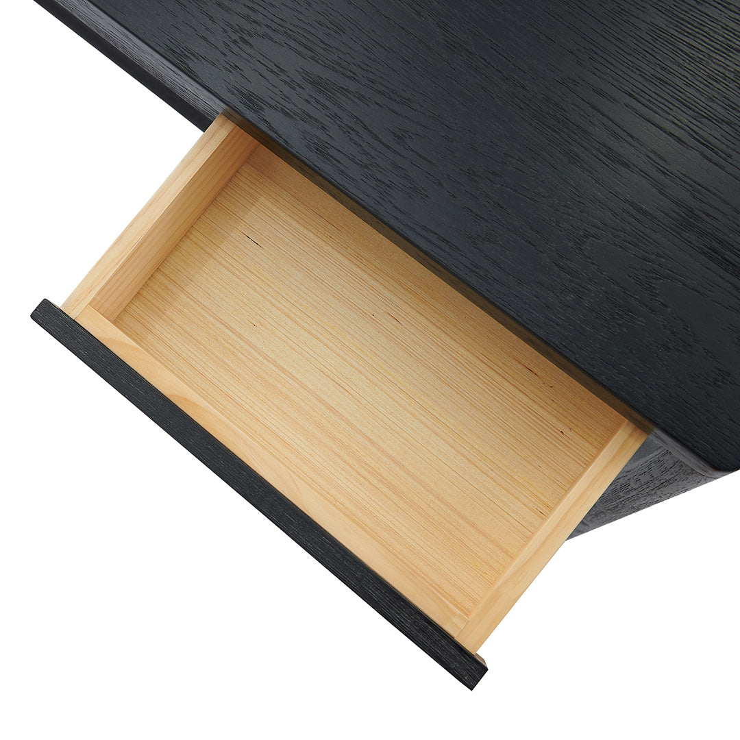 Altena 1.5m Console Table - Full Black Console Table LJ-Core   