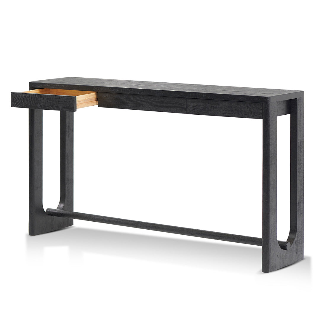 Altena 1.5m Console Table - Full Black Console Table LJ-Core   