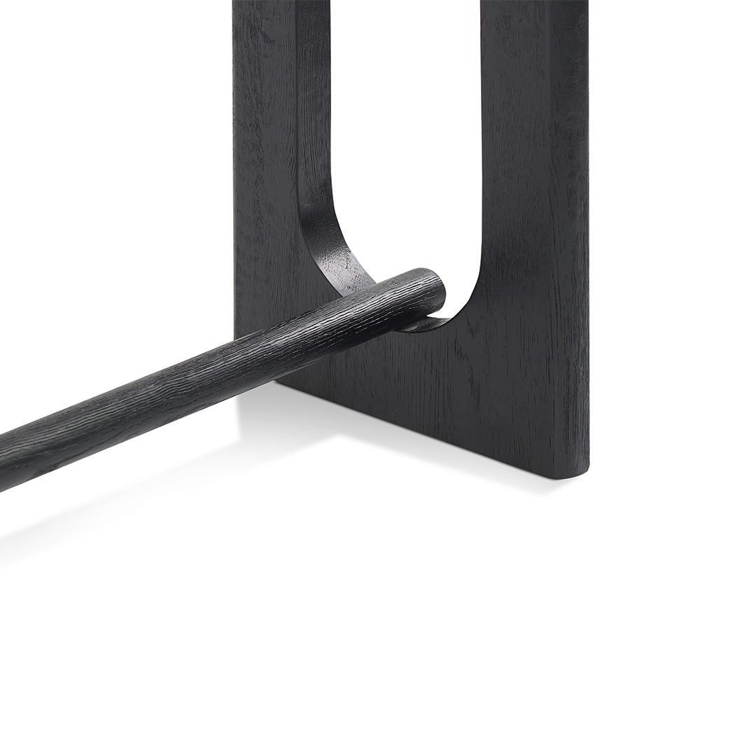 Altena 1.5m Console Table - Full Black Console Table LJ-Core   