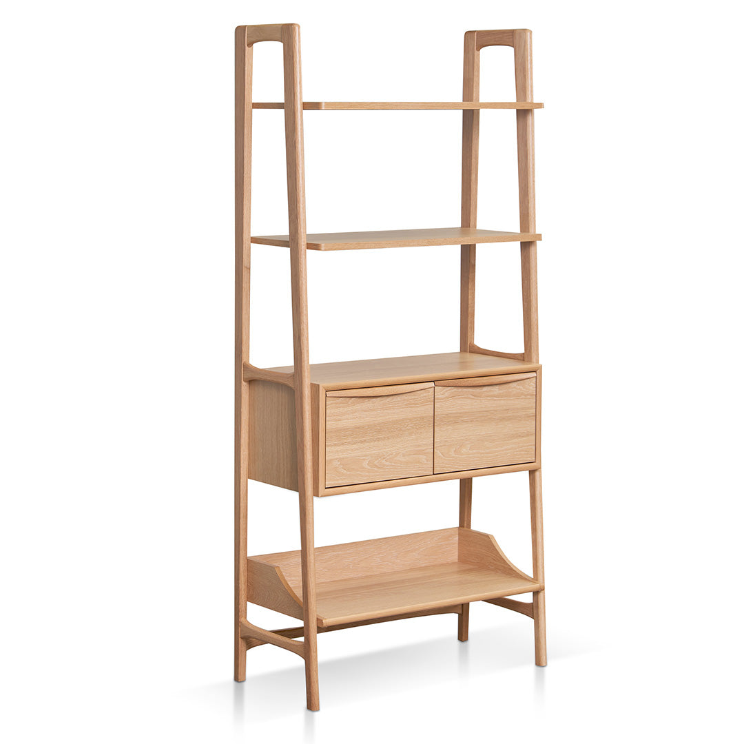 Brendon Bookcase - Natural Oak Bookshelf VN-Core   