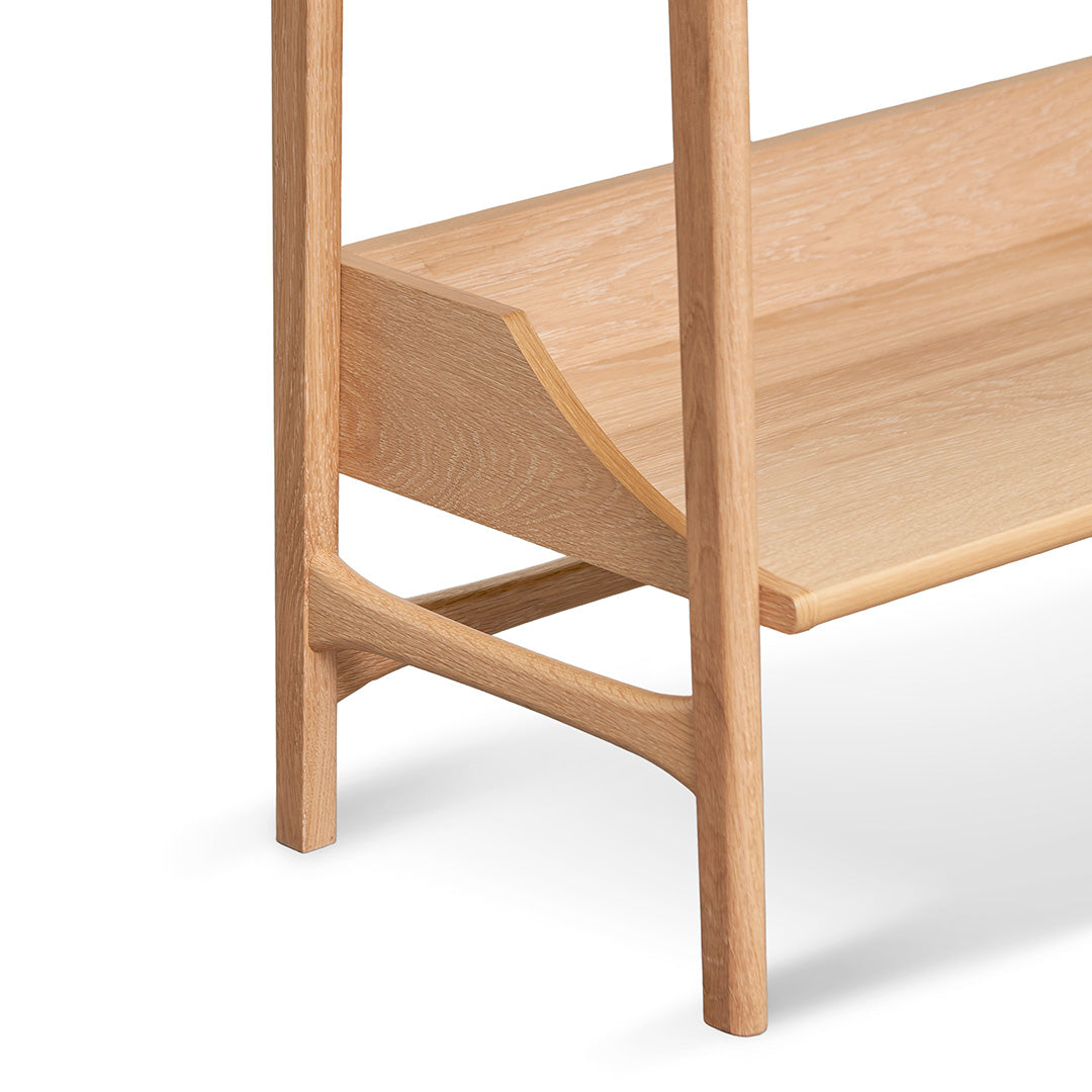 Brendon Bookcase - Natural Oak Bookshelf VN-Core   