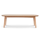 Ex Display - Brendon 2.4m Dining Table - Natural Oak Dining Table VN-Core   
