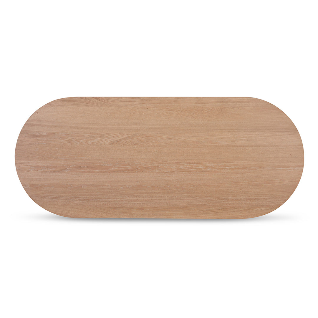 Ex Display - Brendon 2.4m Dining Table - Natural Oak Dining Table VN-Core   