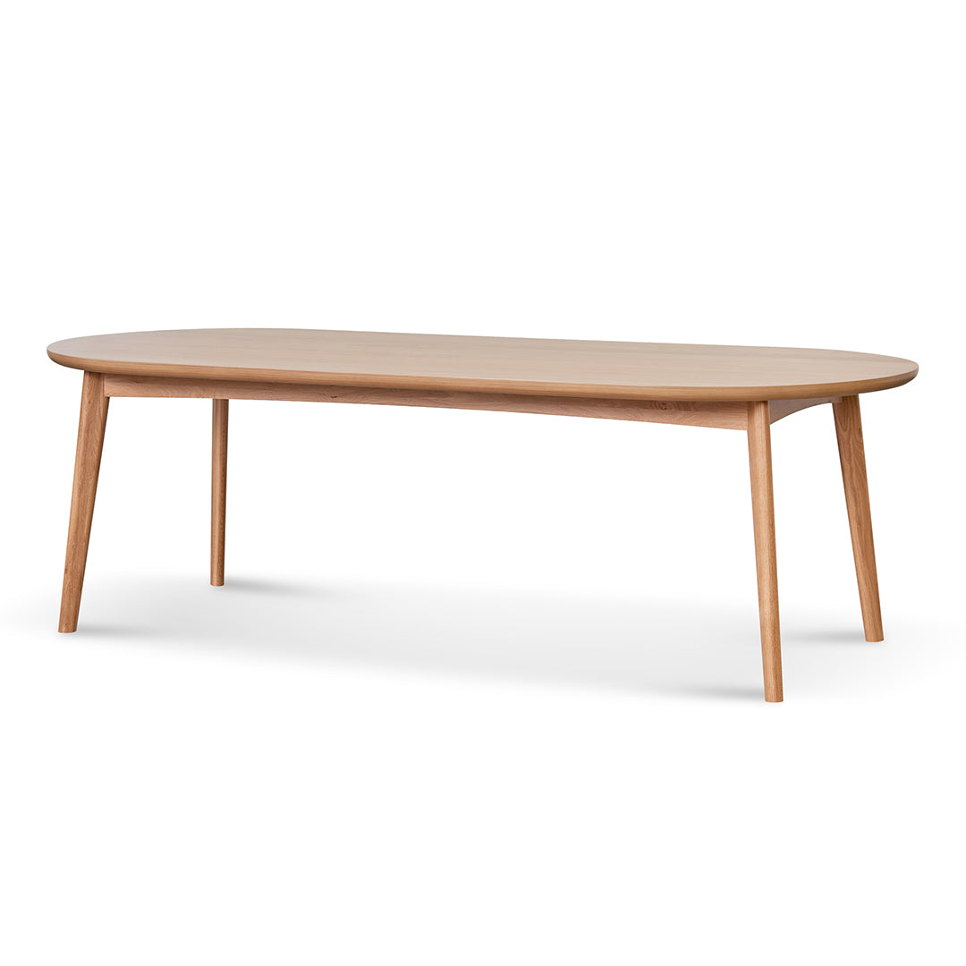 Ex Display - Brendon 2.4m Dining Table - Natural Oak Dining Table VN-Core   