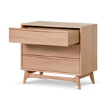 Brendon 3 Drawer Chest - Natural Oak Drawer VN-Core