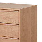 Brendon 3 Drawer Chest - Natural Oak Drawer VN-Core