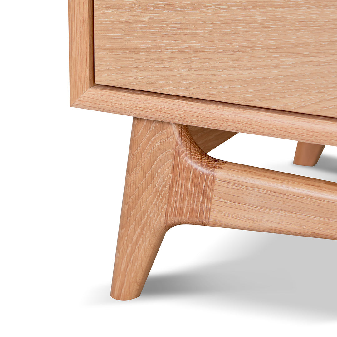 Brendon 3 Drawer Chest - Natural Oak Drawer VN-Core