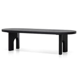 Teresa 2.8m Oval Dining Table - Black Dining Table Nicki-Core