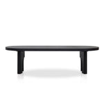Ex Display - Teresa 2.8m oval dining table - Black Dining Table Nicki-Core   