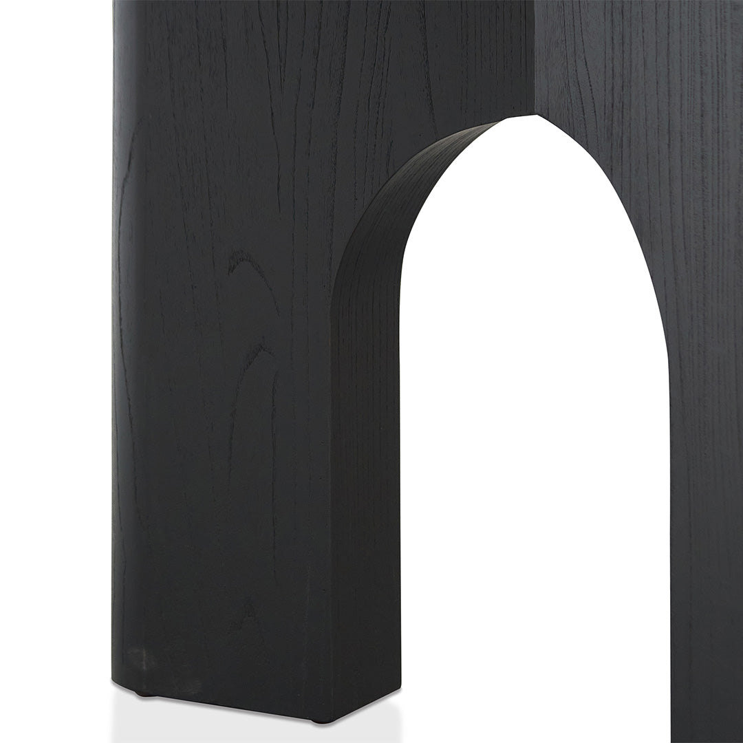 Ex Display - Teresa 2.8m oval dining table - Black Dining Table Nicki-Core   