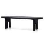 Ex Display - Teresa 2.8m oval dining table - Black Dining Table Nicki-Core   