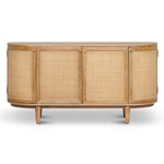 Ex Display - Jesse 1.7m Natural Elm Sideboard - Rattan Doors Buffet & Sideboard Nicki-Core