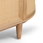 Ex Display - Jesse 1.7m Natural Elm Sideboard - Rattan Doors Buffet & Sideboard Nicki-Core