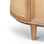 Ex Display - Jesse 1.7m Natural Elm Sideboard - Rattan Doors Buffet & Sideboard Nicki-Core