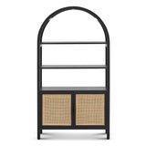 Ex Display - Adeline 1.65m (H) Storage Cabinet - Full Black Storage Cabinet Nicki-Core