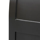Ex Display - Adeline 1.65m (H) Storage Cabinet - Full Black Storage Cabinet Nicki-Core