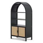 Ex Display - Adeline 1.65m (H) Storage Cabinet - Full Black Storage Cabinet Nicki-Core