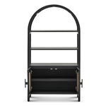 Ex Display - Adeline 1.65m (H) Storage Cabinet - Full Black Storage Cabinet Nicki-Core