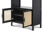 Ex Display - Adeline 1.65m (H) Storage Cabinet - Full Black Storage Cabinet Nicki-Core
