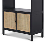 Ex Display - Adeline 1.65m (H) Storage Cabinet - Full Black Storage Cabinet Nicki-Core