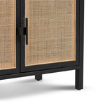 Ex Display - Adeline 1.65m (H) Storage Cabinet - Full Black Storage Cabinet Nicki-Core