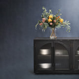 Charles 1.78m Sideboard Unit - Full Black Buffet & Sideboard Nicki-Core   