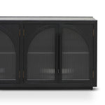 Charles 1.78m Sideboard Unit - Full Black Buffet & Sideboard Nicki-Core   