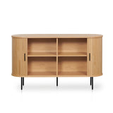 Ex Display - Dania 1.4m Wooden Buffet Unit - Natural Buffet & Sideboard KD-Core