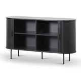 Dania 1.4m Wooden Buffet Unit - Full Black Buffet & Sideboard KD-Core   