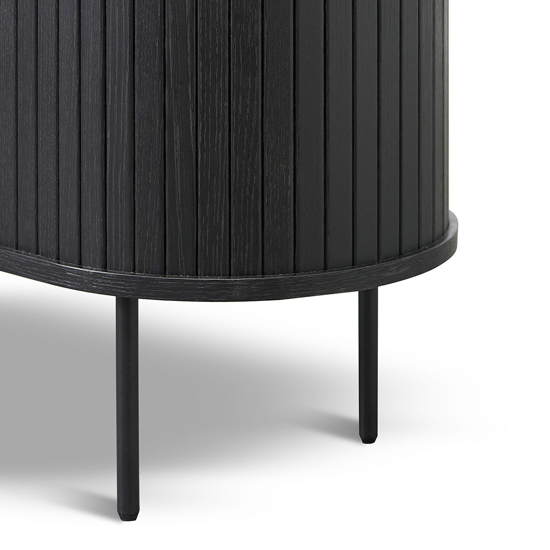 Dania 1.4m Wooden Buffet Unit - Full Black Buffet & Sideboard KD-Core   