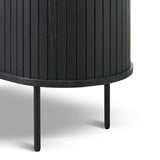 Dania 1.4m Wooden Buffet Unit - Full Black Buffet & Sideboard KD-Core   
