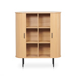 Ex Display - Dania 1.18 (H) Wooden Storage Cabinet - Natural Cabinet KD-Core