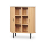 Ex Display - Dania 1.18 (H) Wooden Storage Cabinet - Natural Cabinet KD-Core