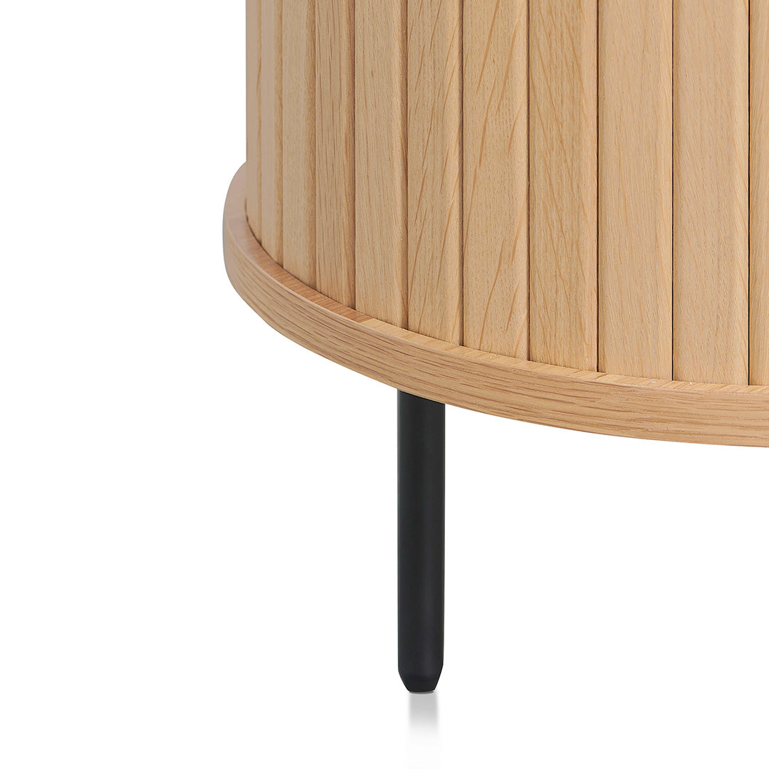 Ex Display - Dania 1.18 (H) Wooden Storage Cabinet - Natural Cabinet KD-Core