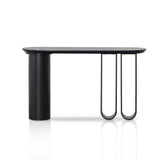 Ex Display - Indiana 1.4m Console Table - Full Black Console Table Century-Core