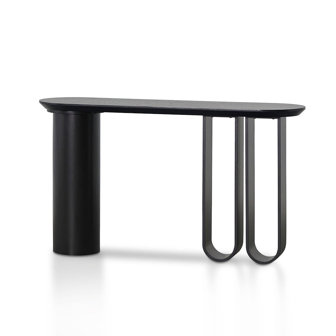 Ex Display - Indiana 1.4m Console Table - Full Black Console Table Century-Core