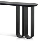 Indiana 1.4m Console Table - Full Black