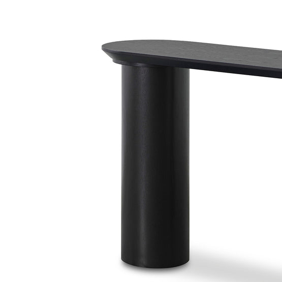 Indiana 1.4m Console Table - Full Black