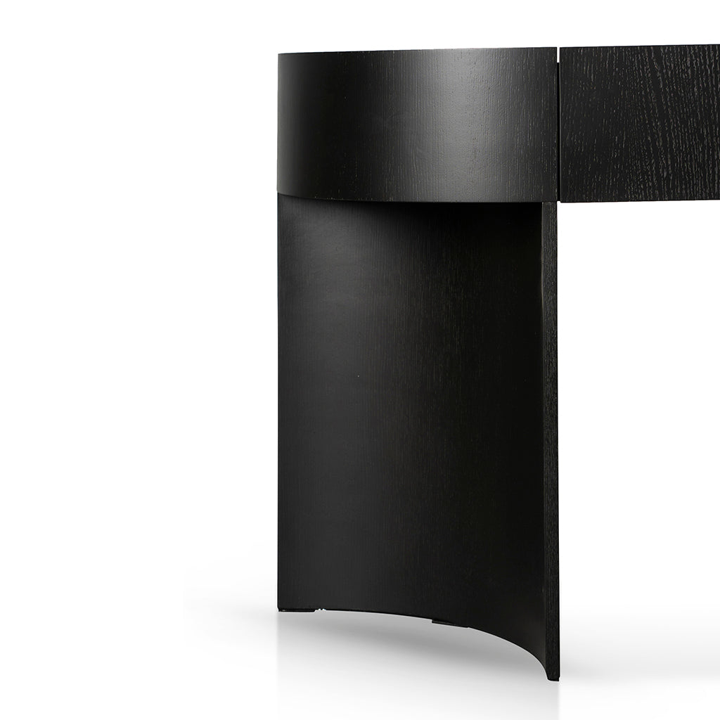 Ex Display - Sohvi 1.5m Console Table - Textured Espresso Black Console Table Valerie-Core