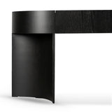 Ex Display - Sohvi 1.5m Console Table - Textured Espresso Black Console Table Valerie-Core
