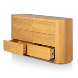 Navin 1.6m Dresser Unit - Dusty Oak Storage Cabinet Valerie-Core   