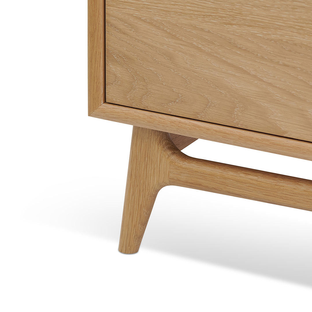 Brendon 6 Drawer Chest - Natural Oak Drawer VN-Core   